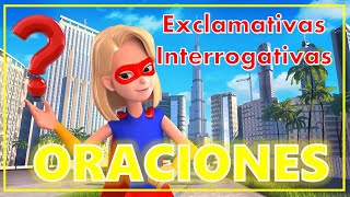 Tipos de Oraciones EXCLAMATIVAS e INTERROGATIVAS [upl. by Staffan]