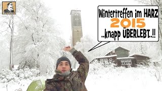 quotSurvival Mattinquot überlebt erstes Bushcraft Treffen im HARZ nur knapp [upl. by Oloapnaig]