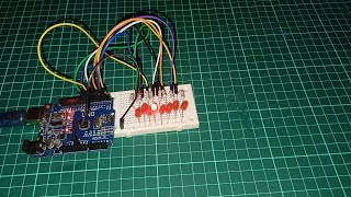 Arduino yürüyen ışık  Arduino kara şimşek [upl. by Branden14]