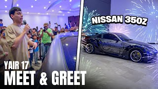 ASÍ REVELÉ MI NISSAN 350Z FRENTE A 500 PERSONAS EN MI MEET amp GREET Y ESTO PASÓ  Yair17 [upl. by Farrah]