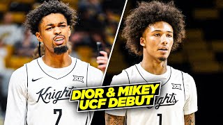 Mikey Williams amp Dior Johnson UCF Debut [upl. by Guendolen]