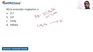 Anaerobic respiration  KCET 11th Biology Respiration in Plants [upl. by Ecinue244]