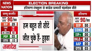 Haryana Election Result चुनावी परिणाम से पहले Bhupinder Hooda का बड़ा बयान हम बहुत सीटें जीत [upl. by Mastat930]