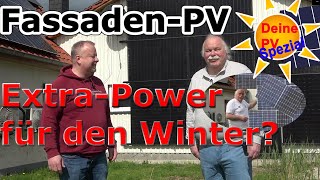 Zeig deine Photovoltaik spezial Bringt FassadenPV den EnergieBoost im Winter weissnichswelt [upl. by Chester920]