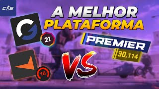 QUAL MELHOR PLATAFORMA PARA JOGAR CS2  PREMIER X GC E FACEIT [upl. by Afira704]