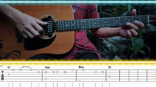 Jopay  Mayonnaise cover  BASIC Fingerstyle Guitar Tabs Chords Tutorial Acoustic Guitar cover [upl. by Assilac]