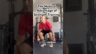 Medical Advantage Of Training 💪 strengthtraining exercise longevity gym [upl. by Asinet223]