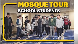 50 American Students first time visiting the Mosque  Mosque Tour [upl. by Idnir]