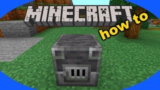 How to Craft and Use a Blast Furnace in Minecraft [upl. by Nnaed]