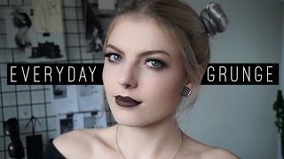 EASY EVERYDAY GRUNGE  make•up tutorial [upl. by Geibel339]