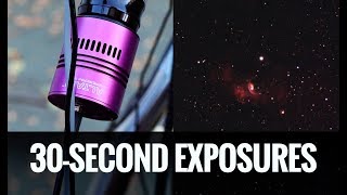 Deep Sky Astrophotography using 30Second Exposures [upl. by Seligman]