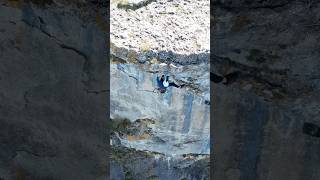 Je teste mon VERTIGE 😨youtube escalade viaferrata aventure paysage fyp mountains climbing [upl. by Fachan]