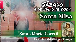 ✅ MISA DE HOY sábado 6 de Julio 2024  Padre Arturo Cornejo [upl. by Eruza930]