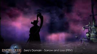 Zeros Domain Sorrow and Loss FFIV  FFXIV Endwalker RainThunder 1hr [upl. by Sandstrom275]