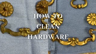 How to Clean Hardware with Brasso  Easy DIY Tutorial [upl. by Crabb]