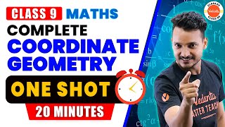 Coordinate Geometry in One Shot in 20 Minutes  Class 9 Maths  CBSE 2024 [upl. by Rossy]