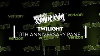 NYCC 2018 Twilight 10th Anniversary Panel [upl. by Nayd]