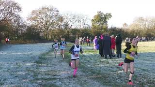 Under 13 Girls Southern Inter Counties Cross Country Championships 10th December 2022 [upl. by Rehpotsrhc]