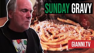 Sunday Gravy Italian Recipe  Giannis North Beach [upl. by Farrand897]