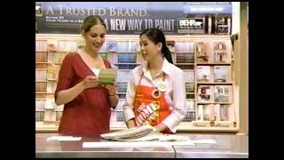 Behr Interior Flat Paint Commercial 2008 [upl. by Dever]