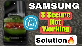 S Secure Not Working in Samsung Mobile  Another Method to lock Apps amp Videos Emages 🔥🔥 [upl. by Lenahtan]