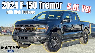 50L V8 TREMOR 2024 Ford F150 Tremor High Package Review [upl. by Dulcinea]