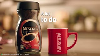 NESCAFÉ Classic  A lot to do but first NESCAFÉ [upl. by Anitsirhc]