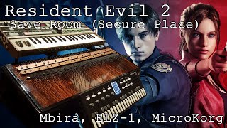 Resident Evil 2 Save Room Theme  Array Mbira Sonicware ELZ1 amp MicroKorg [upl. by Larrad649]