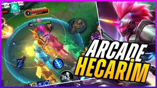 YENİ HECARİM KOSTÜMÜ HARİKA  ARCADE HECARİM  Wild Rift [upl. by Adnicaj]