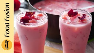 Mohabbat ka Sharbat Recipe By Food Fusion Summer Special Drink [upl. by Otter]