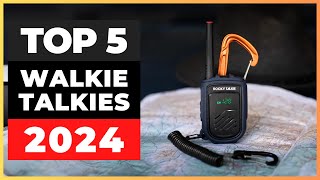 Best Walkie Talkies 2024 watch before you buy [upl. by Gyatt]