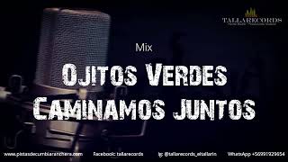 Ojitos VerdesCaminamos Juntos  Karaoke en Cumbia Ranchera  Pista Instrumental  Letra [upl. by Gambrill]