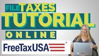 STEPBYSTEP Tutorial File Taxes Online For Free  In the BEST Software FreeTaxUSA [upl. by Traver]