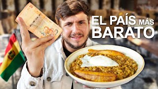 SOBREVIVIENDO con 5 en BOLIVIA 🇧🇴  ¿El país más barato [upl. by Bazluke]