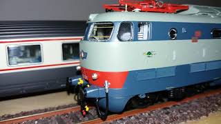 Acme E444 E447 interni cabina by CLtrain [upl. by Grunberg]