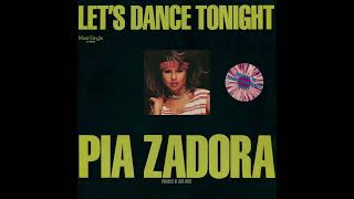 Pia Zadora  Lets Dance Tonight 1984 12 Maxi Single [upl. by Matusow]