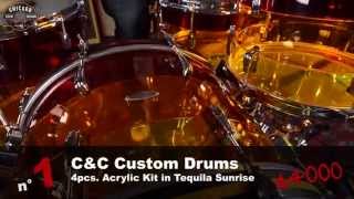 The 5 Best ACRYLIC drumkits money can buy  HD [upl. by Slavic]