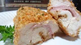 How to make Chicken Cordon Bleu  Easy Cooking [upl. by Darnoc]