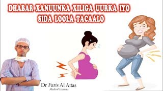 DHABAR XANUUNKA XILGA UURKA IYO SIDA LOOLA TACAALO Dr faris [upl. by Erline782]