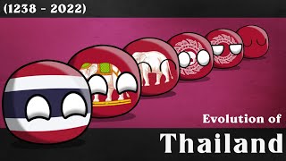 Evolution of Thailand 1238  2022 [upl. by Tish]