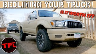 SHOULD You Bedline Your Truck Here Are The Pros And Cons Of Using Bedliner Instead Of Paint [upl. by Eenahs]