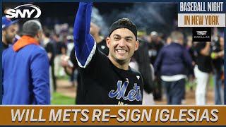 Should Mets resign Jose Iglesias  Baseball Night in NY  SNY [upl. by Aratehs274]