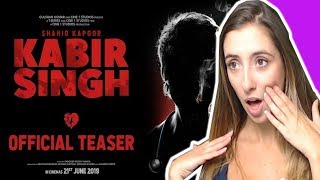 Kabir Singh – Official Teaser Reaction [upl. by Annaihr]