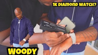 Rapper Gets a Surprise When His Moissanite Watch is Tested🤣 [upl. by Phelan]