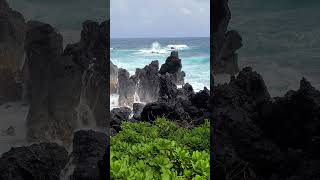 Laupahoehoe Point waves  Must see East side Big Island [upl. by Anned]