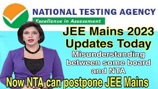 JEE Mains 2023 Updates Today  JEE Mains 2023 Postpone  75 Criteria  JEE Mains 2023 [upl. by Howard]