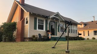 Awesome Finds Metal Detecting a 1934 Yard 🏠 [upl. by Ycart618]