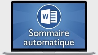 Tutoriel Word 2013  Insérer un sommaire automatique ou table des matières le modifier et enregistr [upl. by Annodam760]