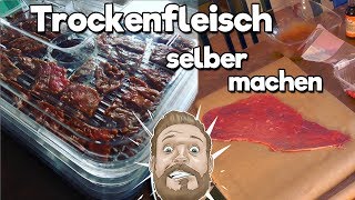 TrockenFleisch selber machen mit Dörrautomat  Kochstudio Babbler [upl. by Ttocs]