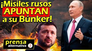 URGENTE Ejército ruso halló el escondite de Zelenski [upl. by Divadnoj94]